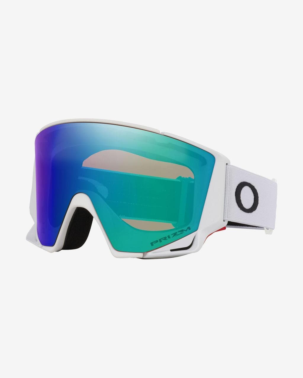 Masque Oakley Flow Scape M Matte White avec lentille Prizm Snow Argon Iridium + Prizm Snow Iced Iridium