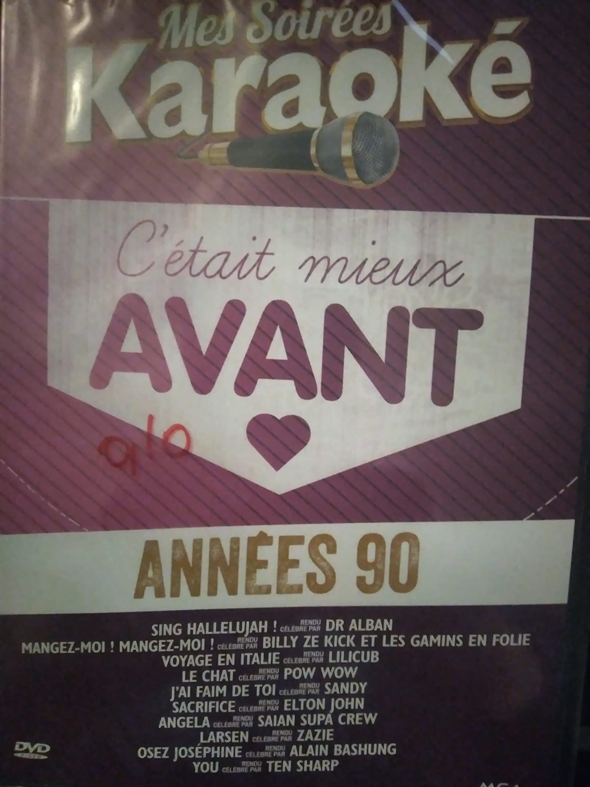 MES SOIREES KARAOKE ANNEES 90 - Inconnu