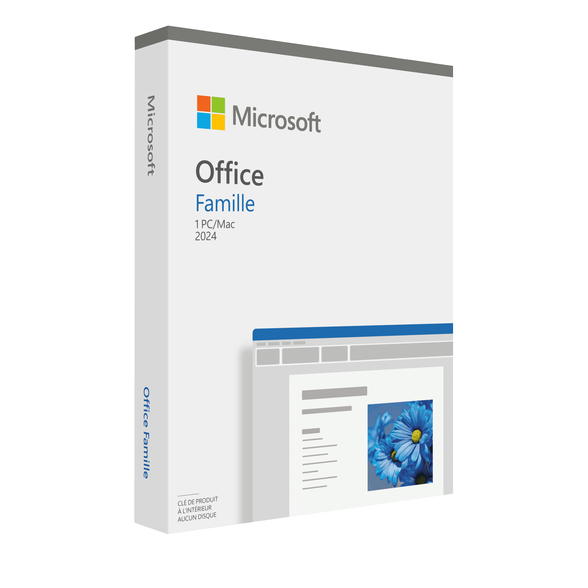 Microsoft Office Famille 2024 | 1 PC ou MAC | Version définitive | Téléchargement